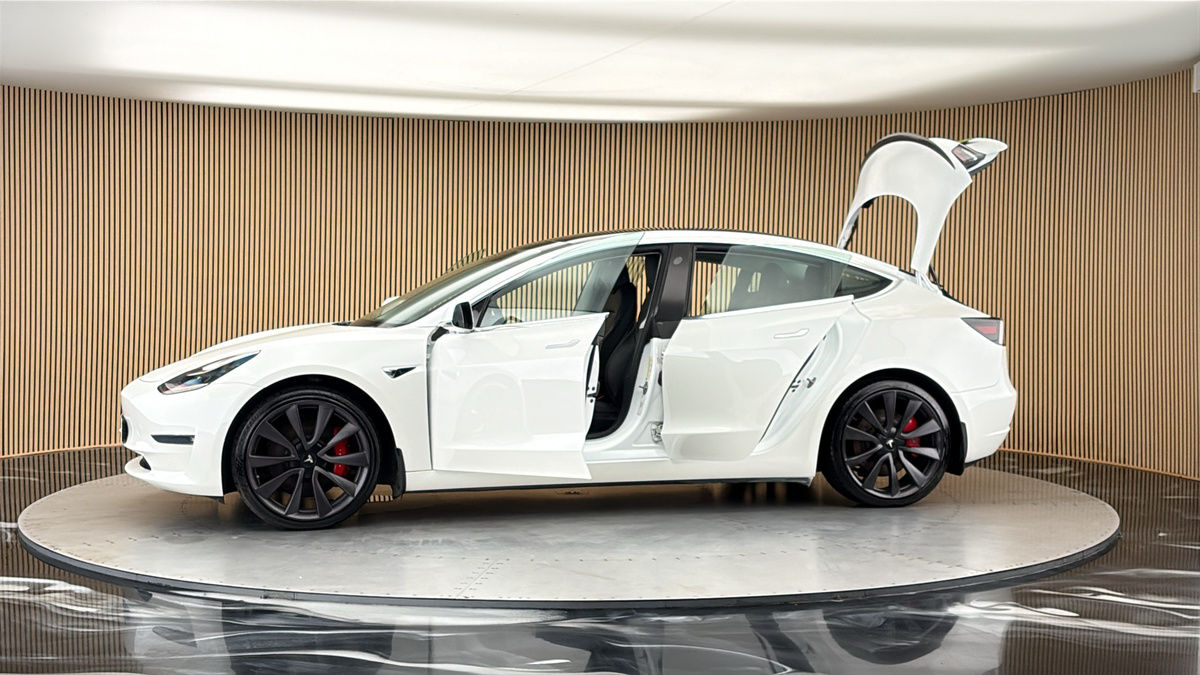 More views of Tesla Model 3