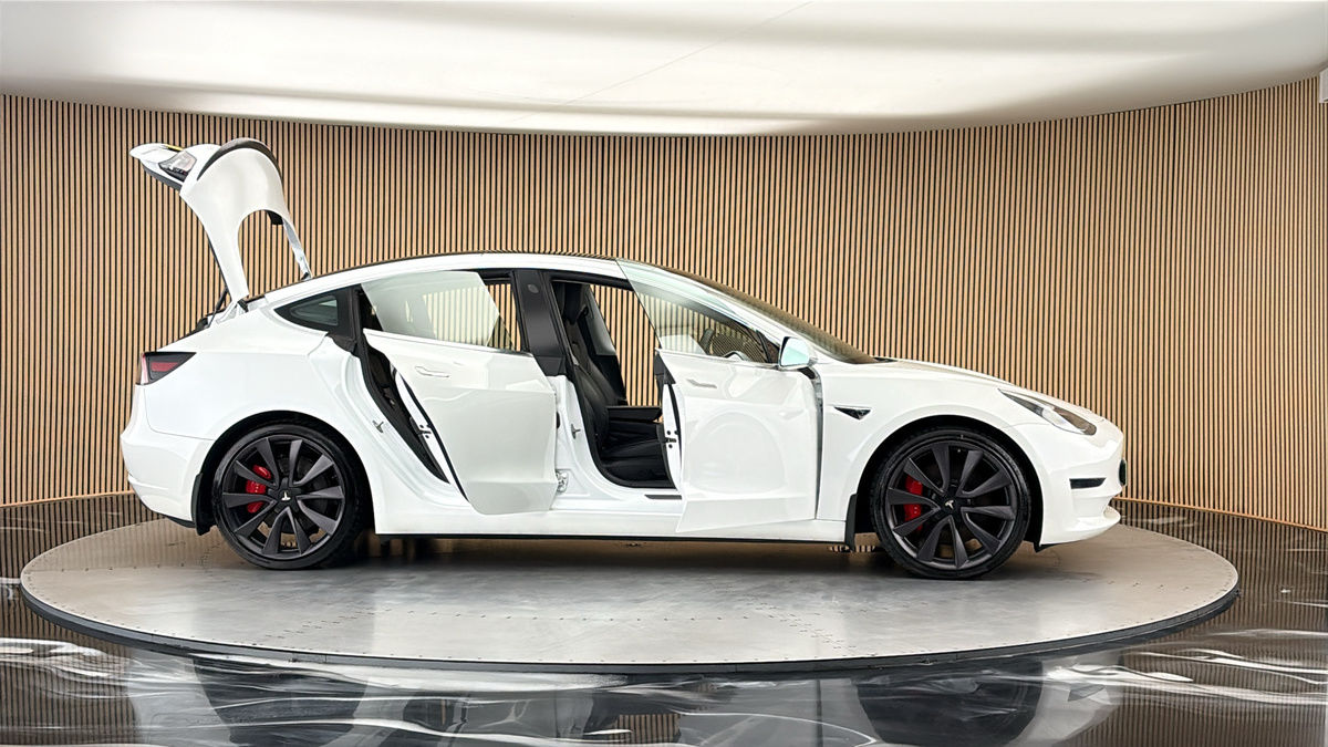 More views of Tesla Model 3