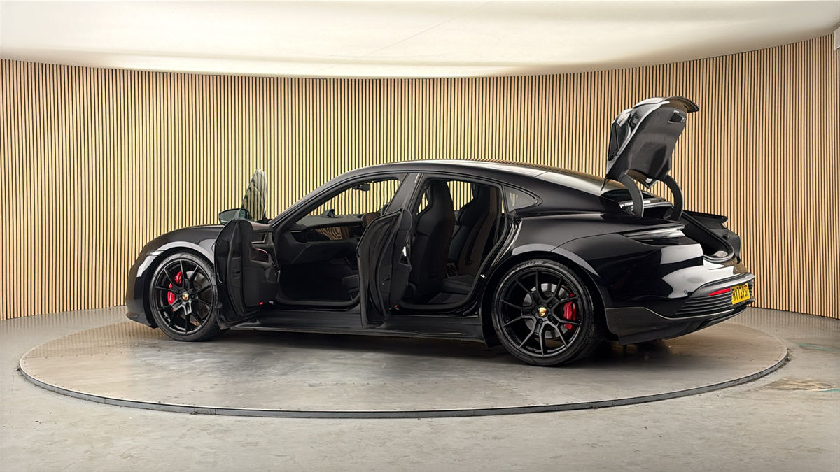More views of Porsche Taycan