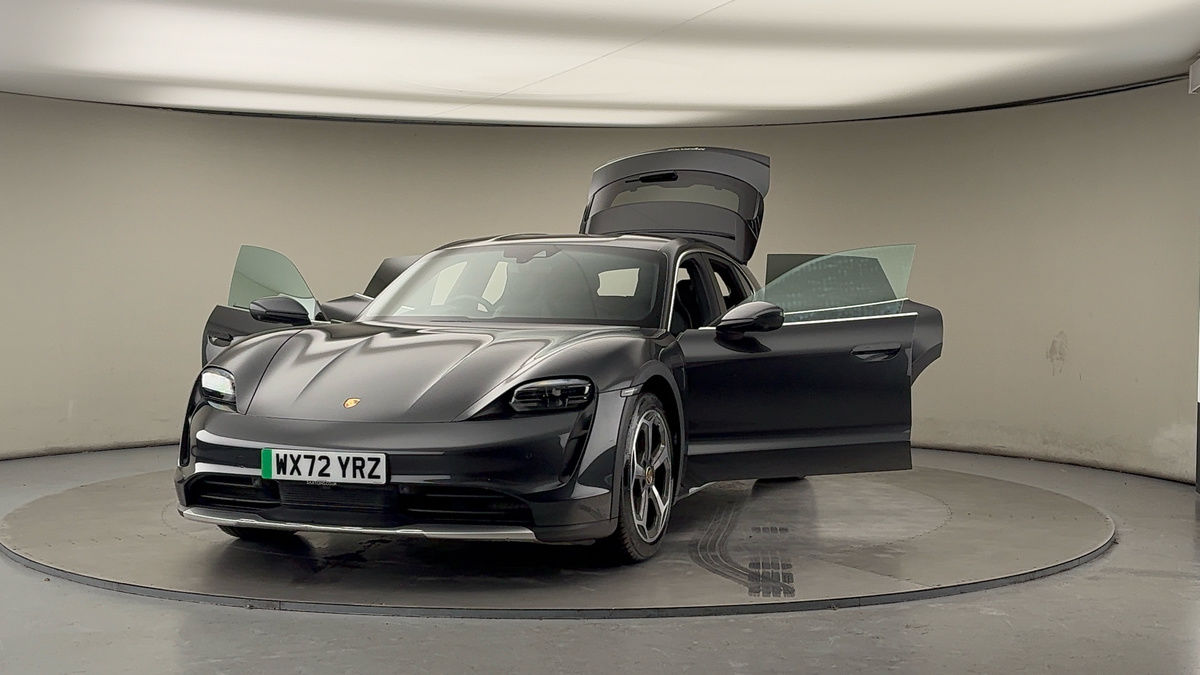 More views of Porsche Taycan