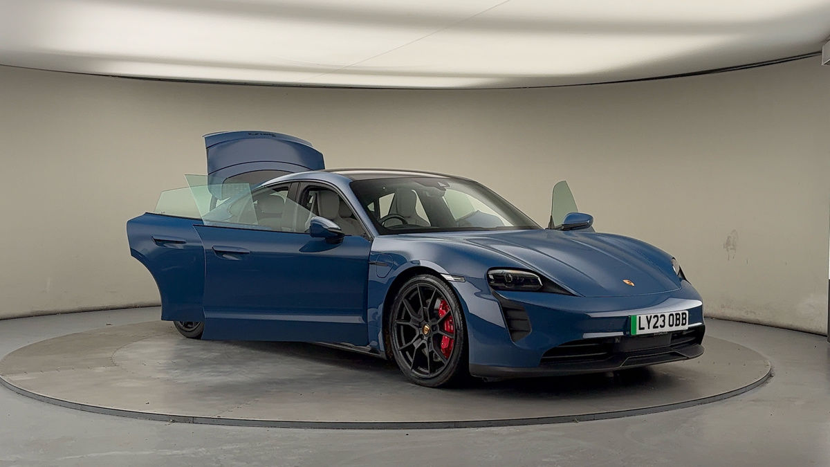 More views of Porsche Taycan