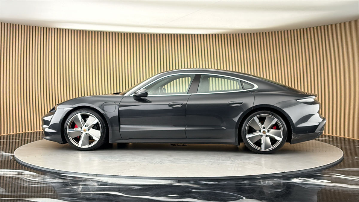 More views of Porsche Taycan