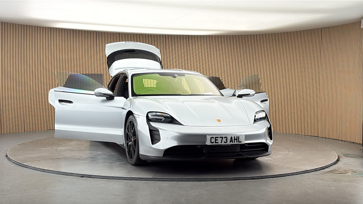 More views of Porsche Taycan