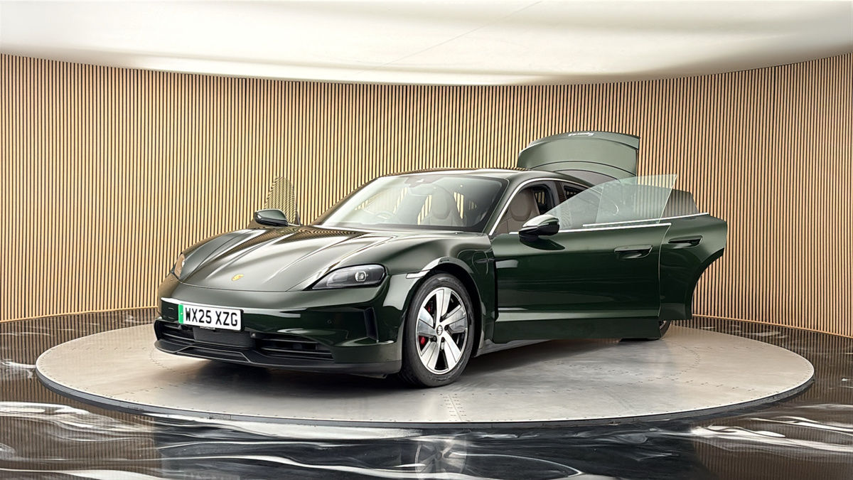 More views of Porsche Taycan
