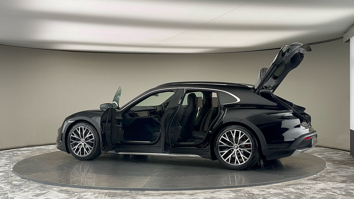 More views of Porsche Taycan