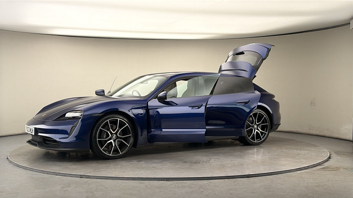 More views of Porsche Taycan