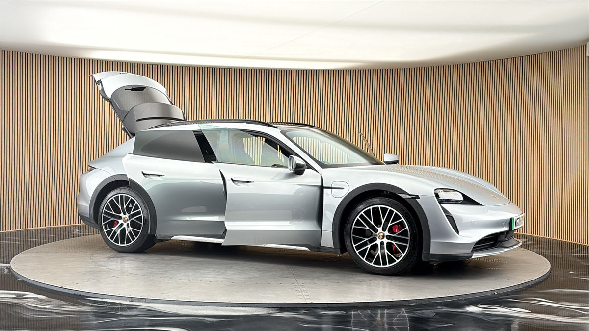 More views of Porsche Taycan