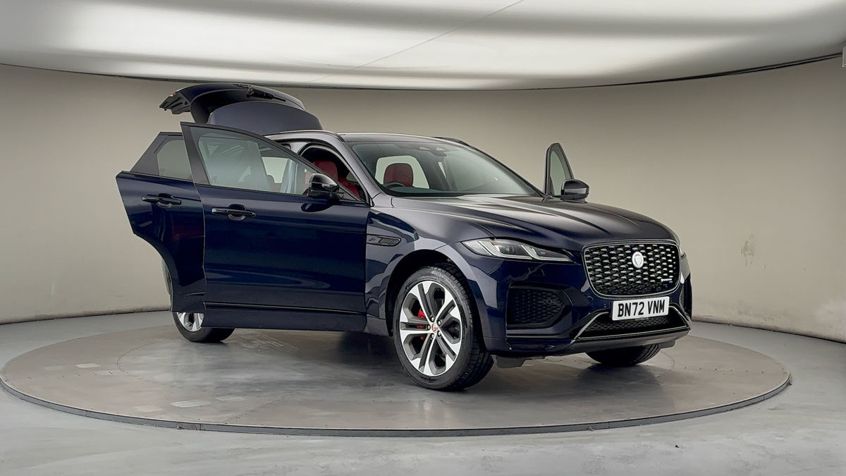 More views of Jaguar F-PACE