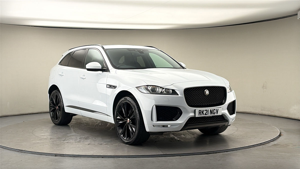 Jaguar F-PACE Sticky Header Image