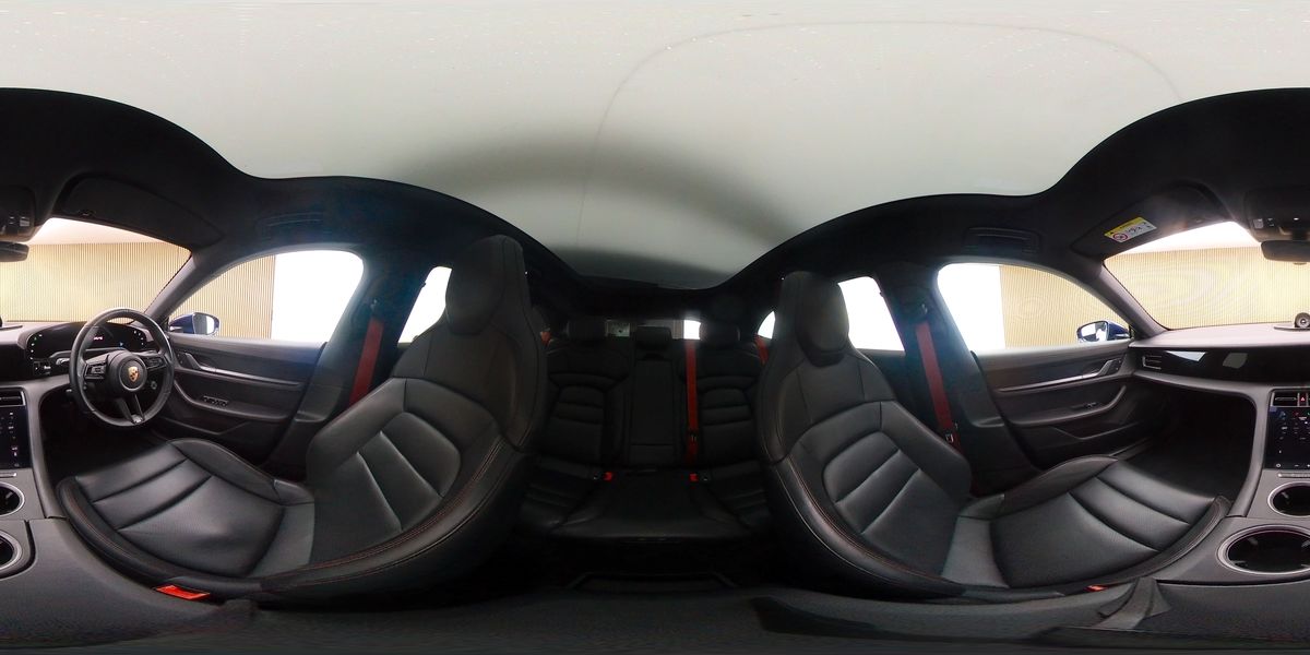 More views of Porsche Taycan