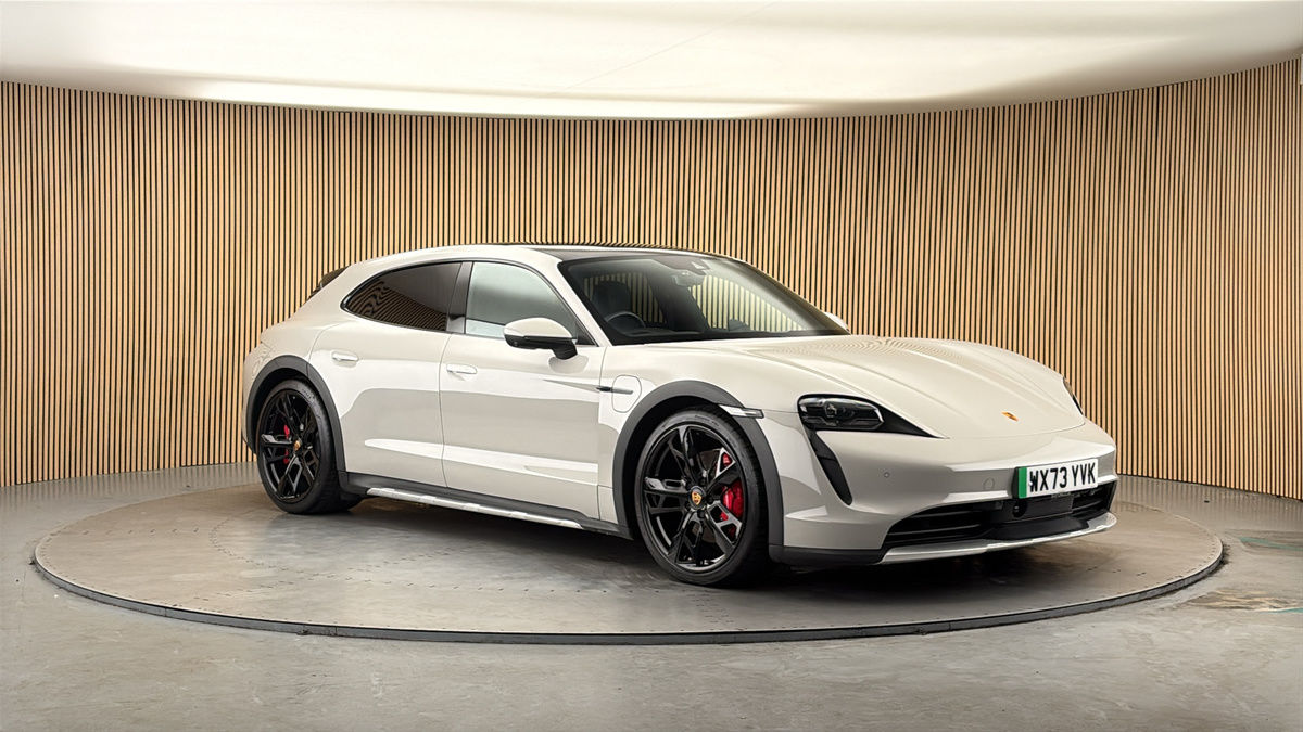 More views of Porsche Taycan