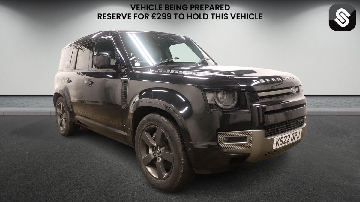 Land Rover Defender 110 Sticky Header Image