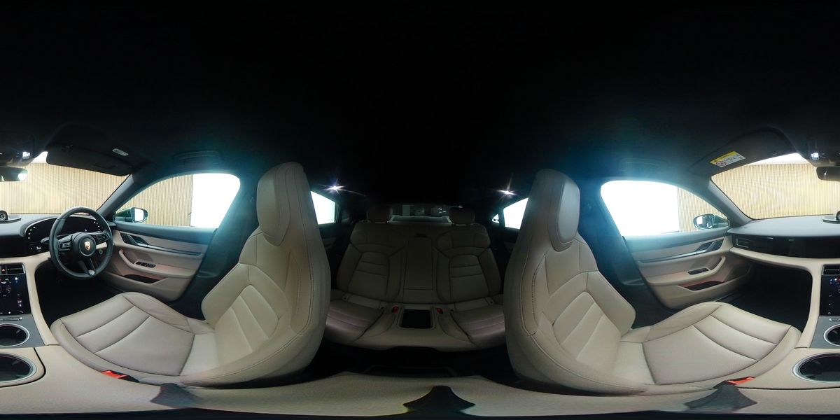 More views of Porsche Taycan