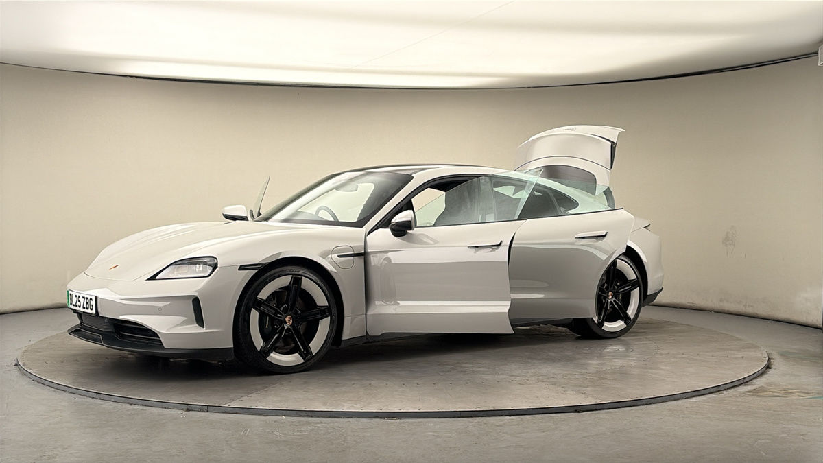 More views of Porsche Taycan