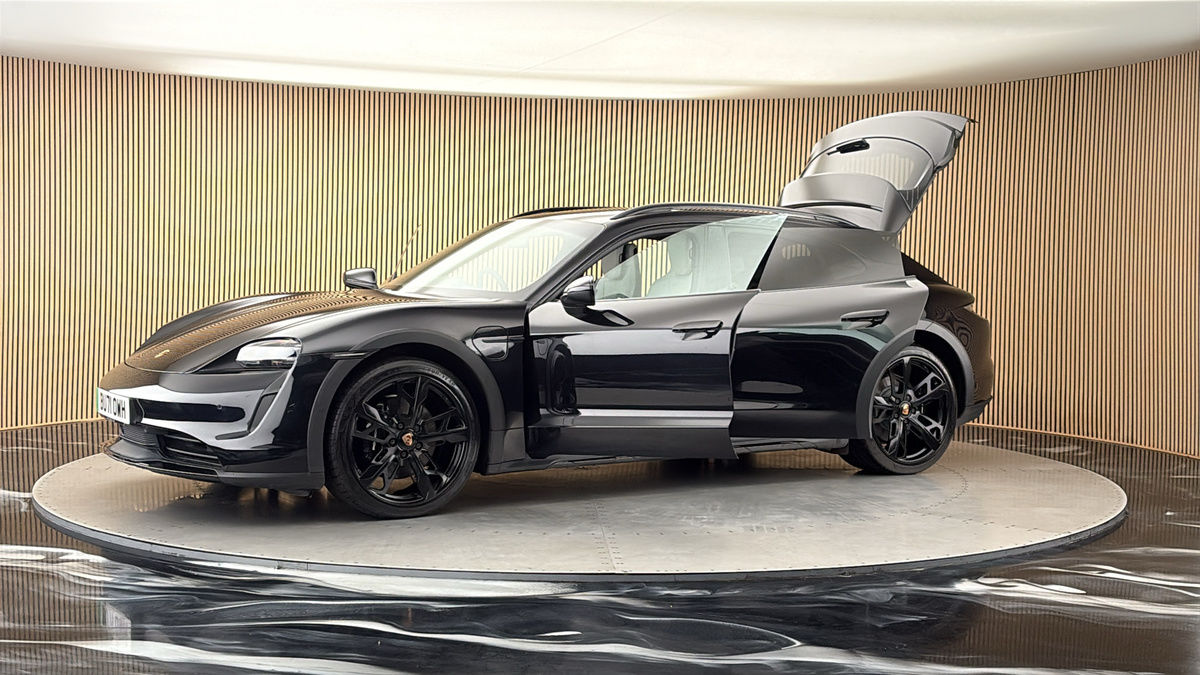More views of Porsche Taycan