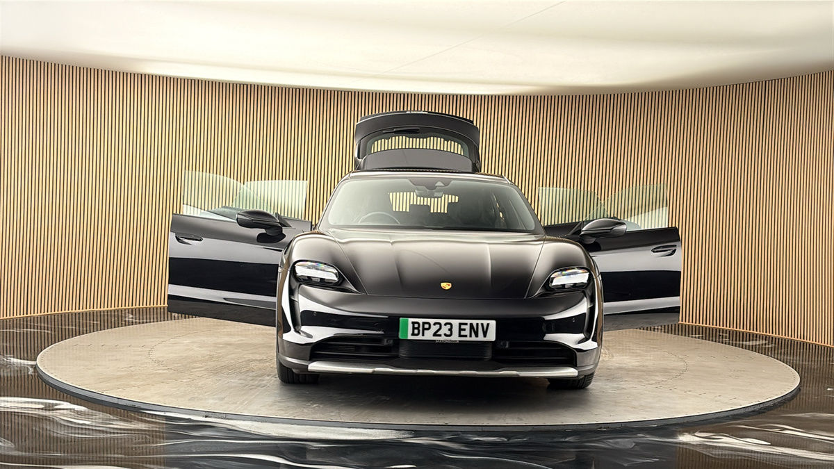 More views of Porsche Taycan