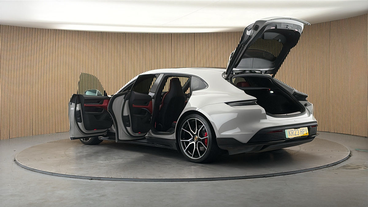 More views of Porsche Taycan