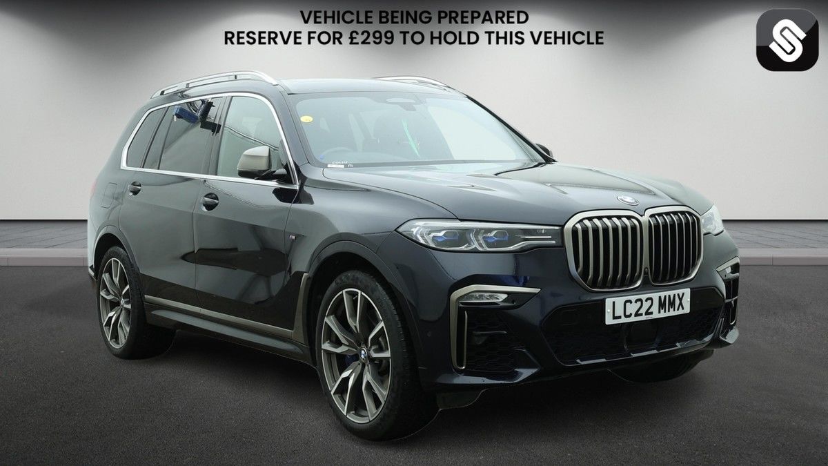 BMW X7 Sticky Header Image