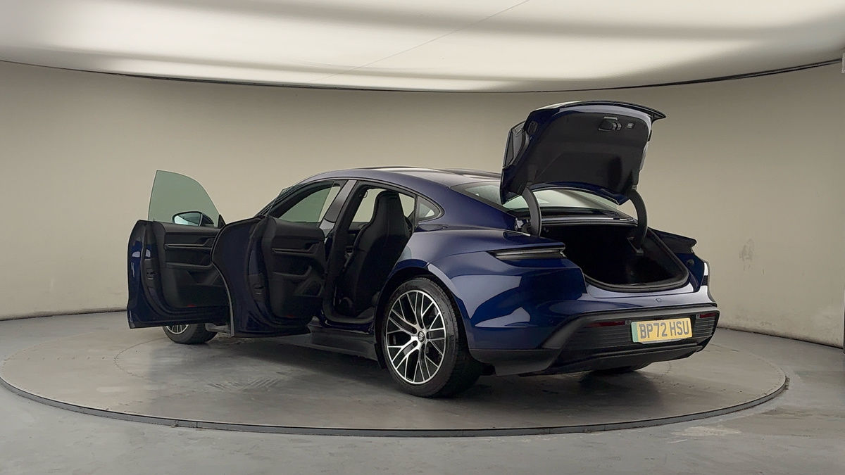 More views of Porsche Taycan