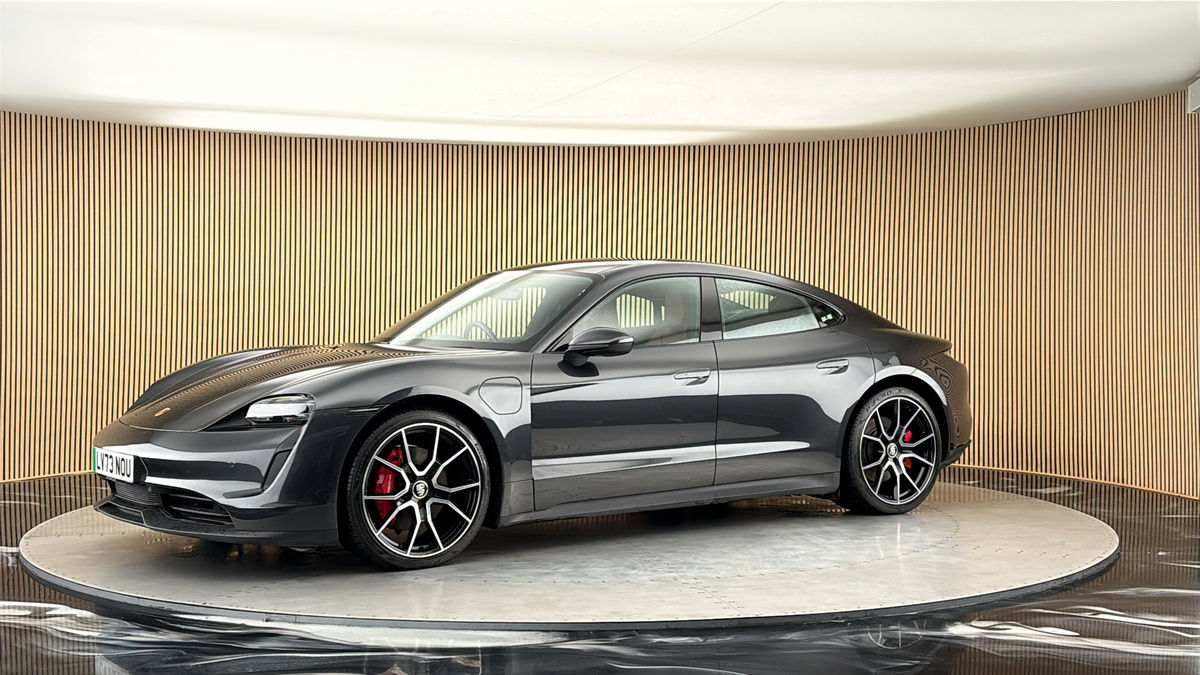 More views of Porsche Taycan