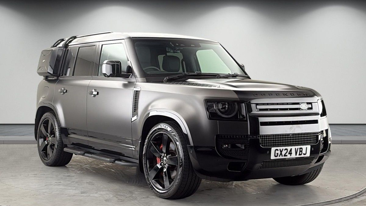 Land Rover Defender 110 Sticky Header Image