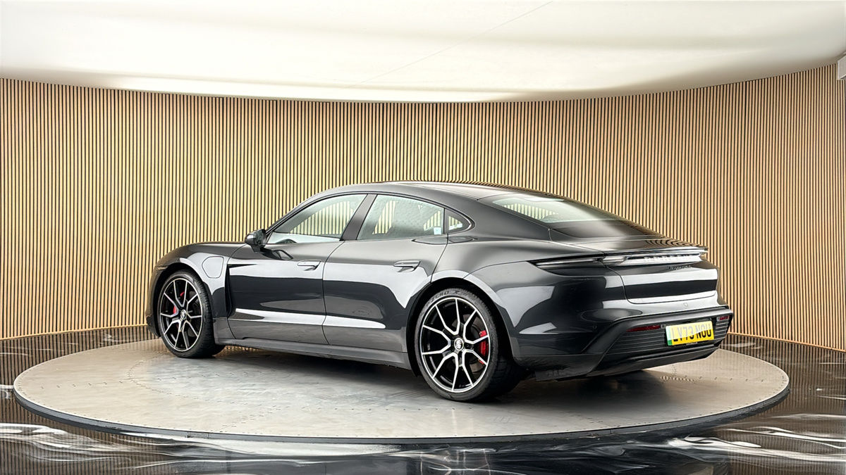 More views of Porsche Taycan