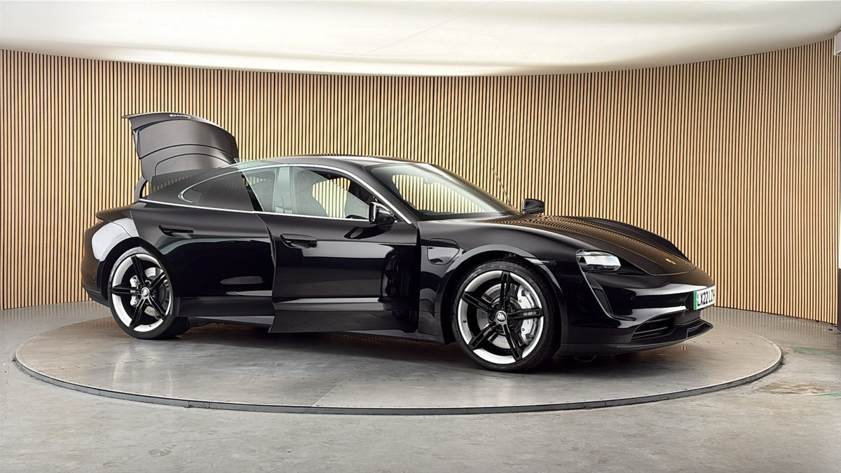 More views of Porsche Taycan