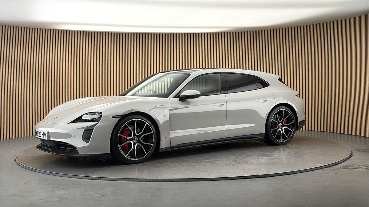 More views of Porsche Taycan