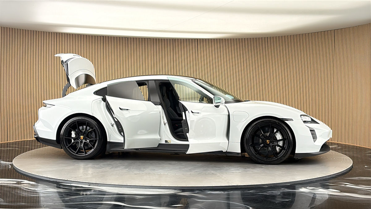 More views of Porsche Taycan