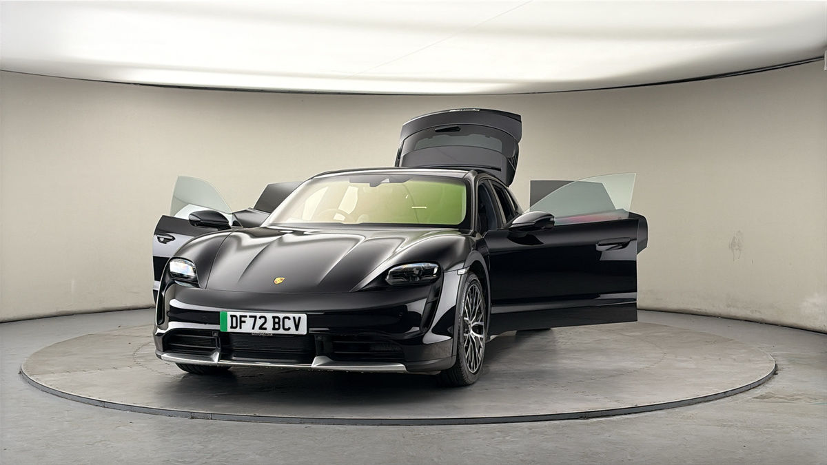 More views of Porsche Taycan