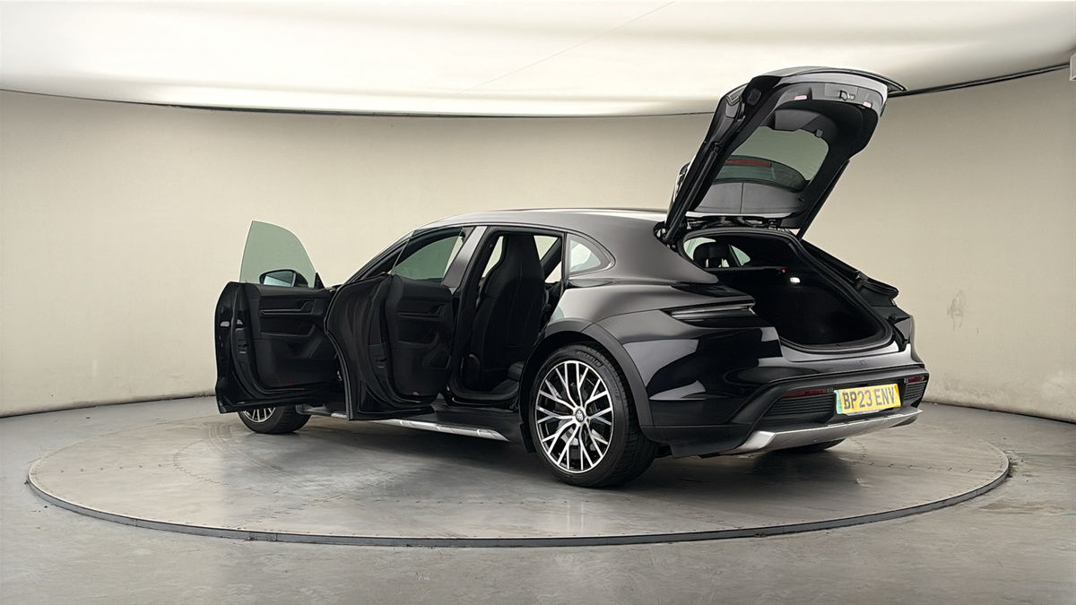 More views of Porsche Taycan