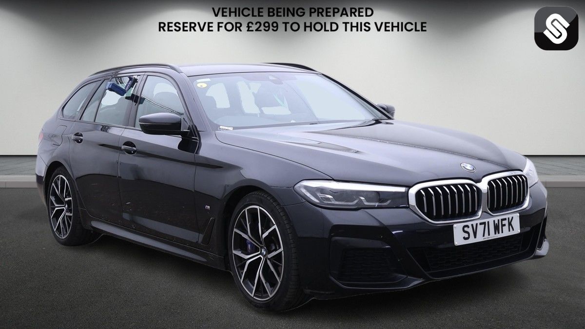 BMW 5 Series Sticky Header Image