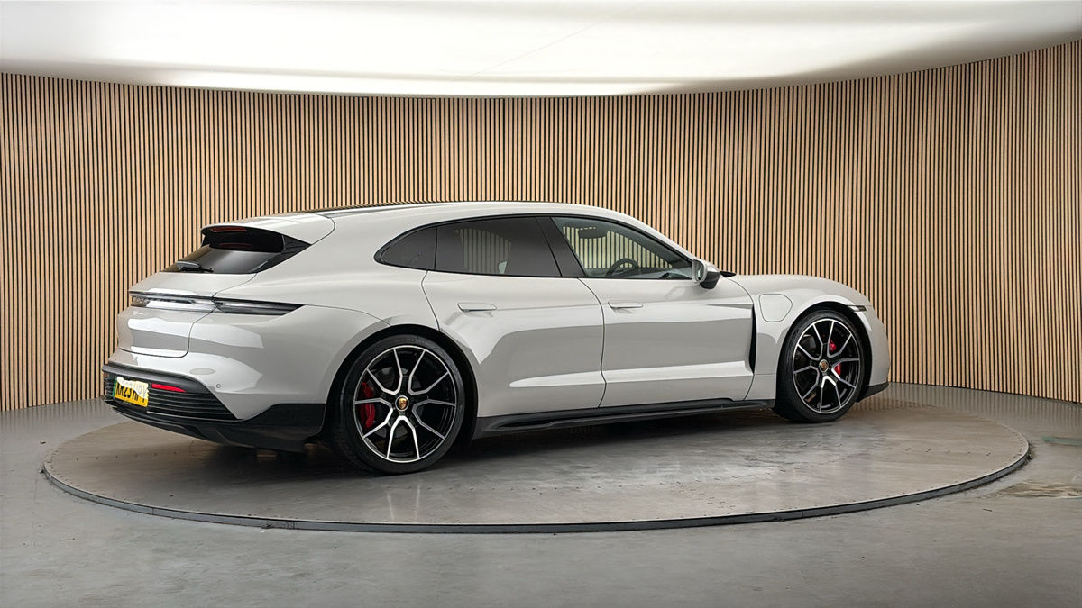 More views of Porsche Taycan