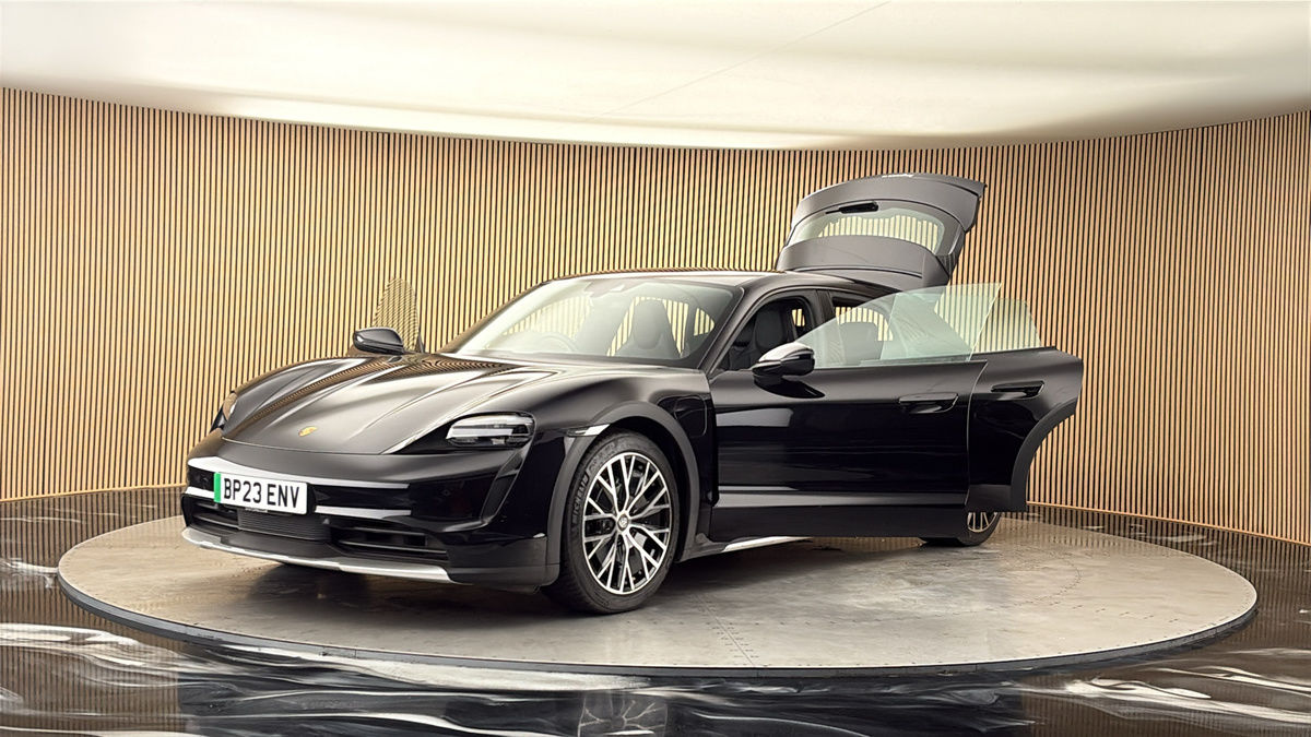 More views of Porsche Taycan