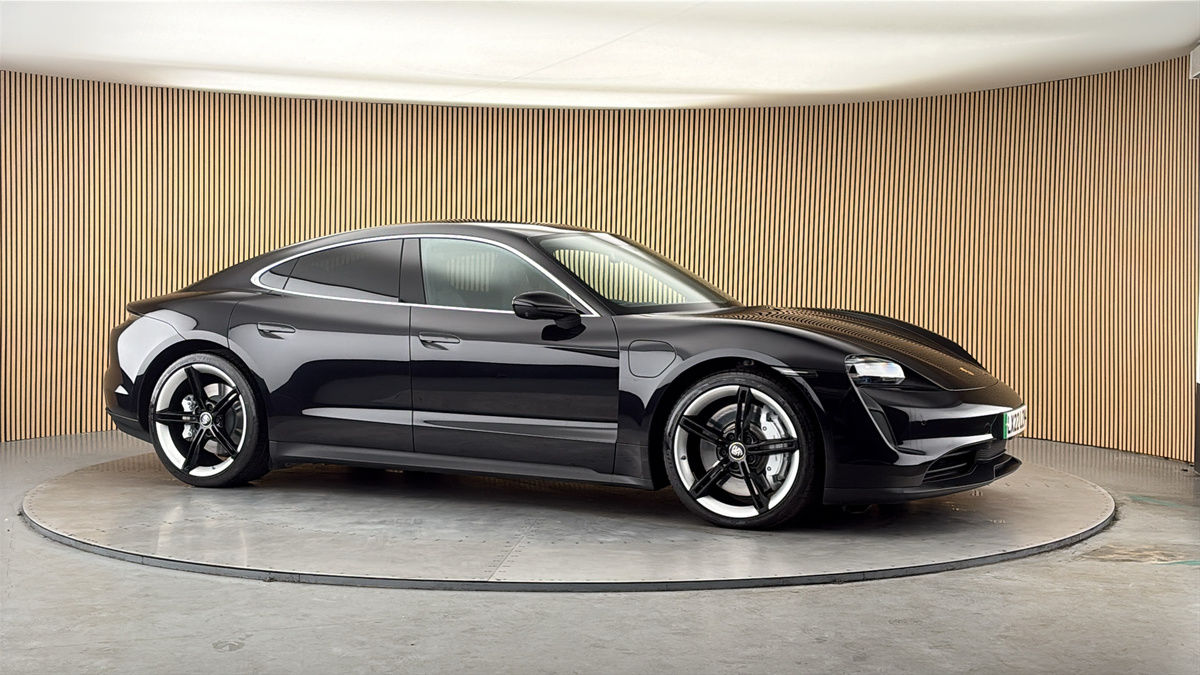 More views of Porsche Taycan