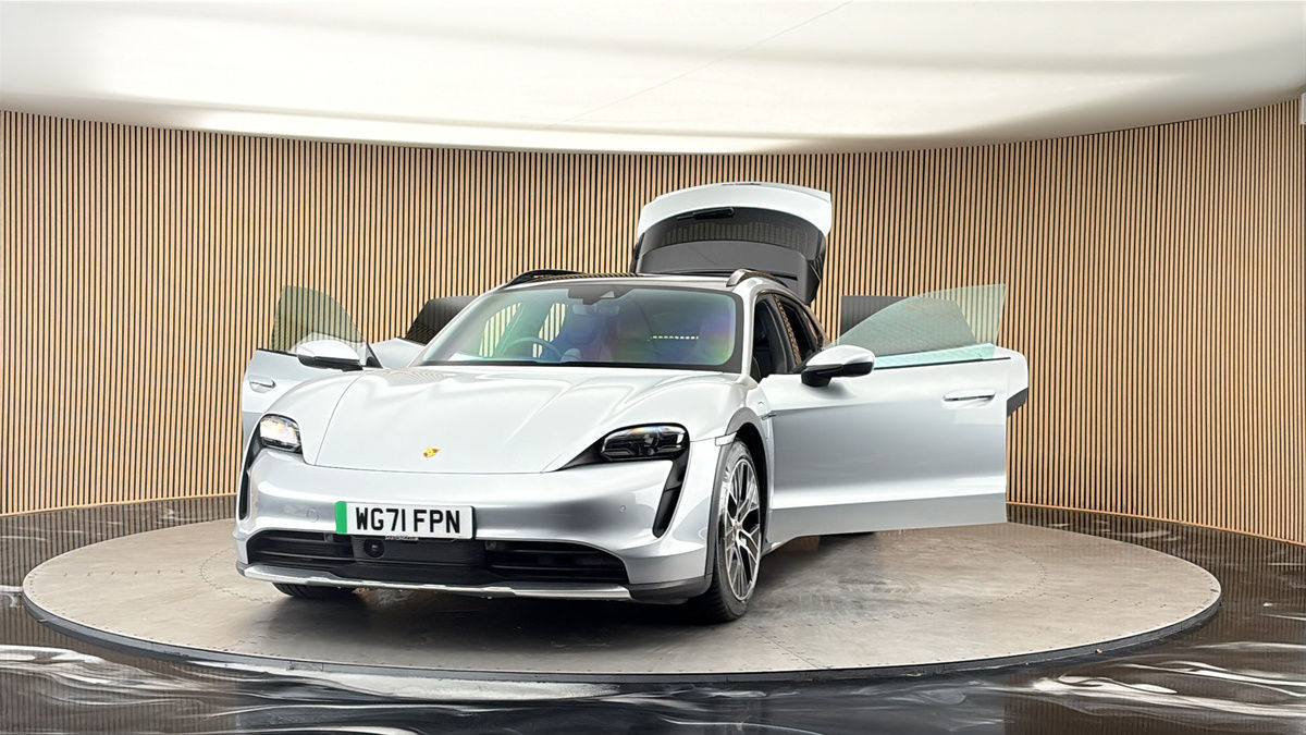 More views of Porsche Taycan