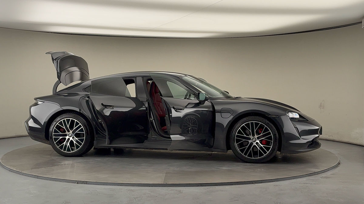 More views of Porsche Taycan