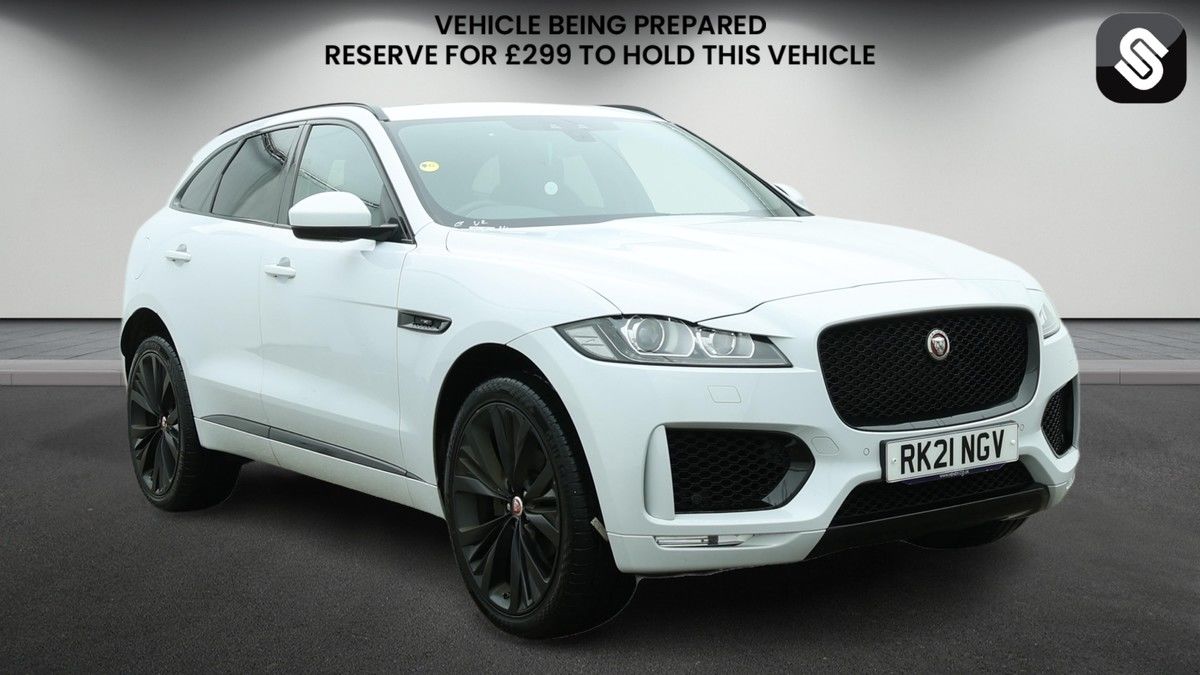 Jaguar F-PACE Sticky Header Image