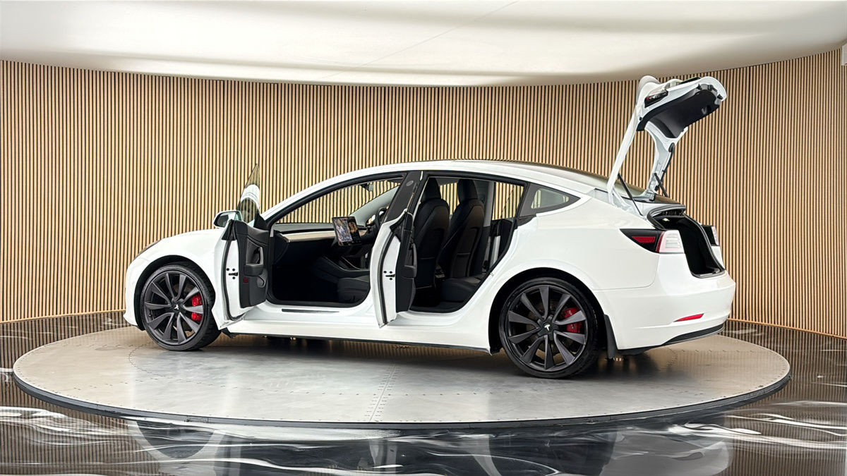 More views of Tesla Model 3