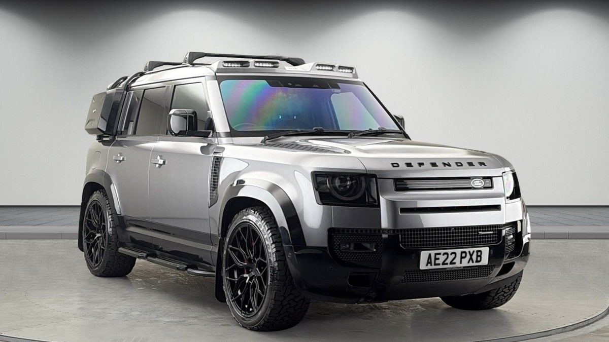 Land Rover Defender 110 Sticky Header Image