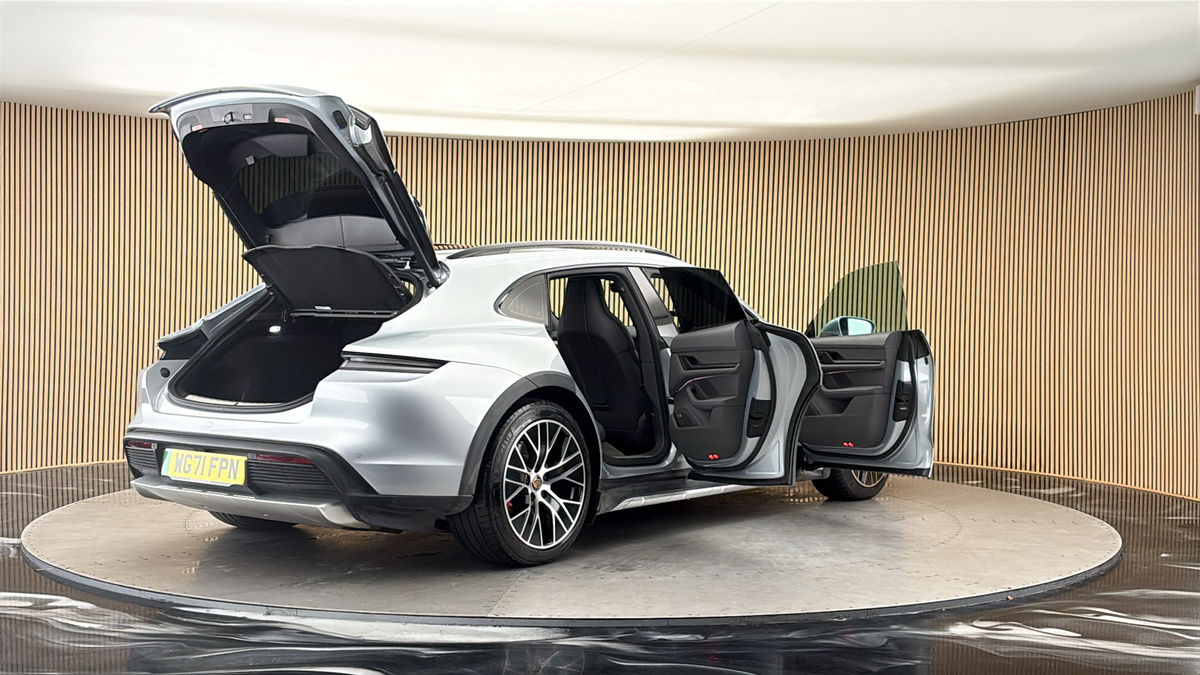 More views of Porsche Taycan