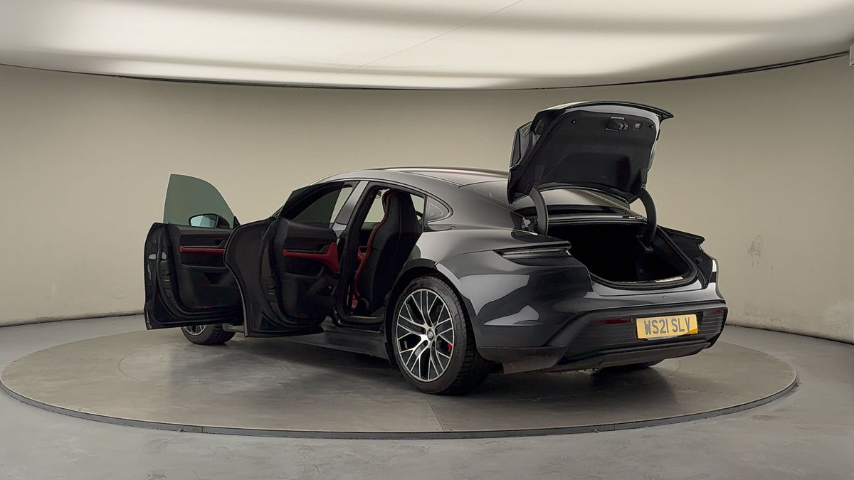 More views of Porsche Taycan