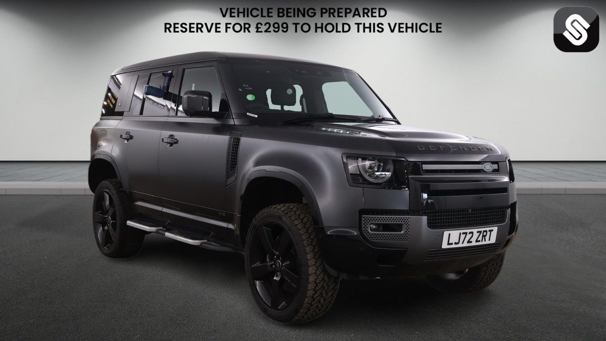 Land Rover Defender 110 Sticky Header Image