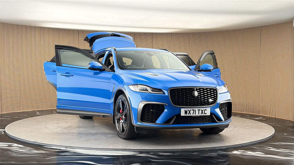 More views of Jaguar F-PACE