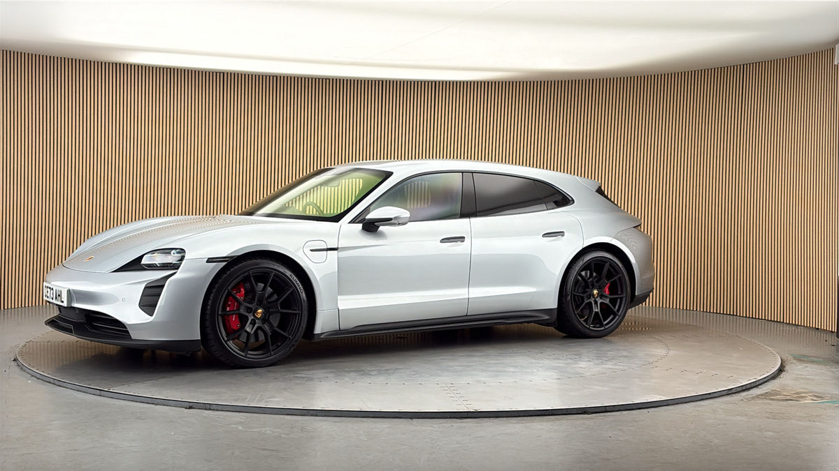 More views of Porsche Taycan