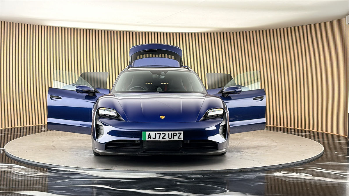 More views of Porsche Taycan