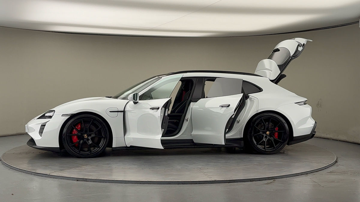 More views of Porsche Taycan