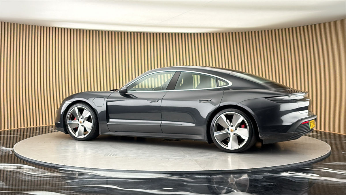 More views of Porsche Taycan