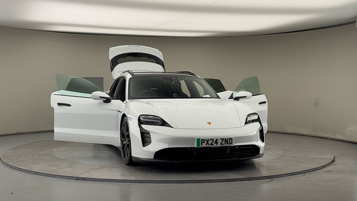 More views of Porsche Taycan