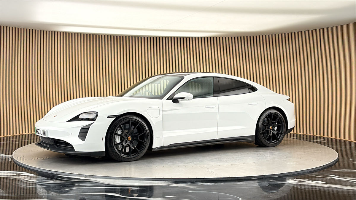 More views of Porsche Taycan